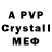 МЕФ кристаллы PVM